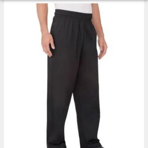 Chef Works Large black baggie chef pants. New in package.